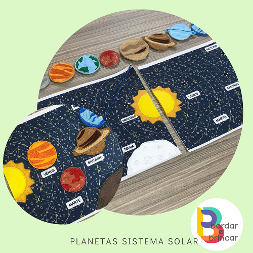 Memória com Planetas em COQUINHOS