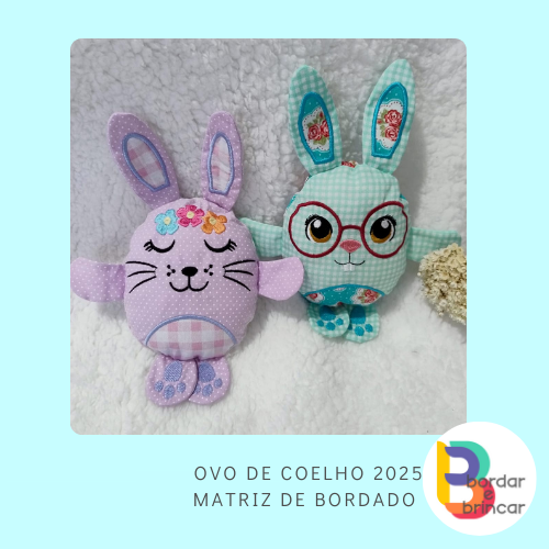 Ovo de Coelho 2025 – matriz de bordado